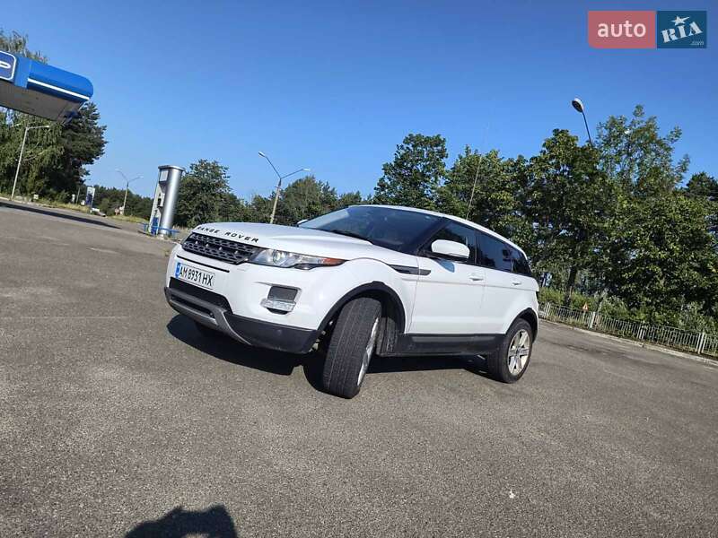 2011 land rover range rover evoque