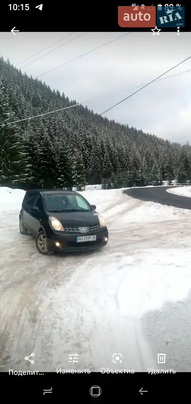 2008 nissan note