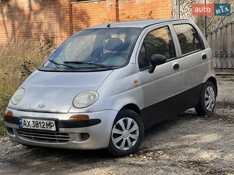 2001 daewoo matiz