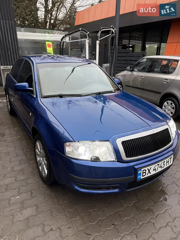 2002 skoda superb