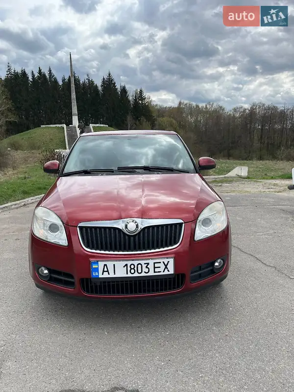 2008 skoda fabia