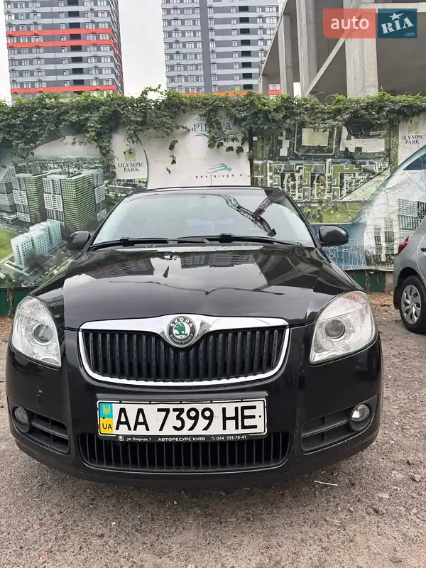 2008 skoda fabia