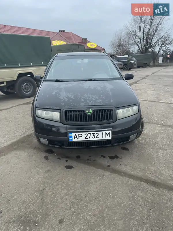 2001 skoda fabia