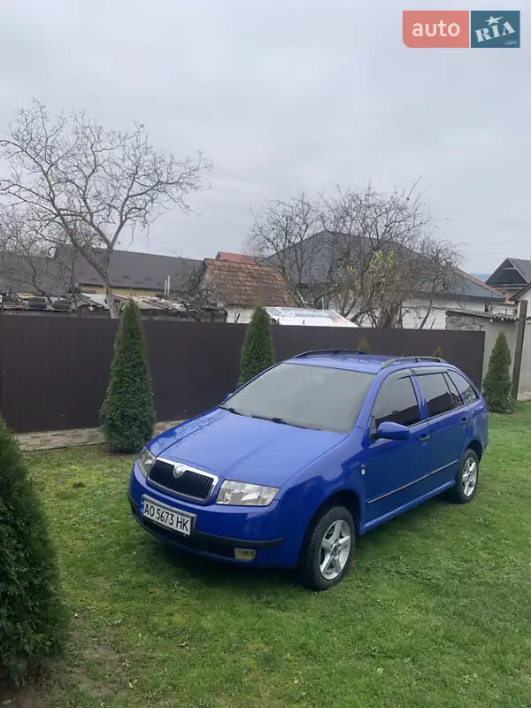 2001 skoda fabia