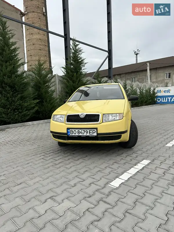 2001 skoda fabia