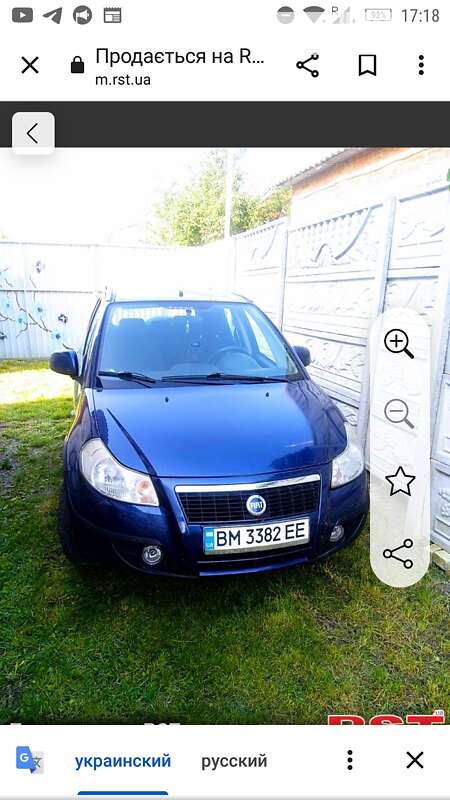 2006 fiat sedici