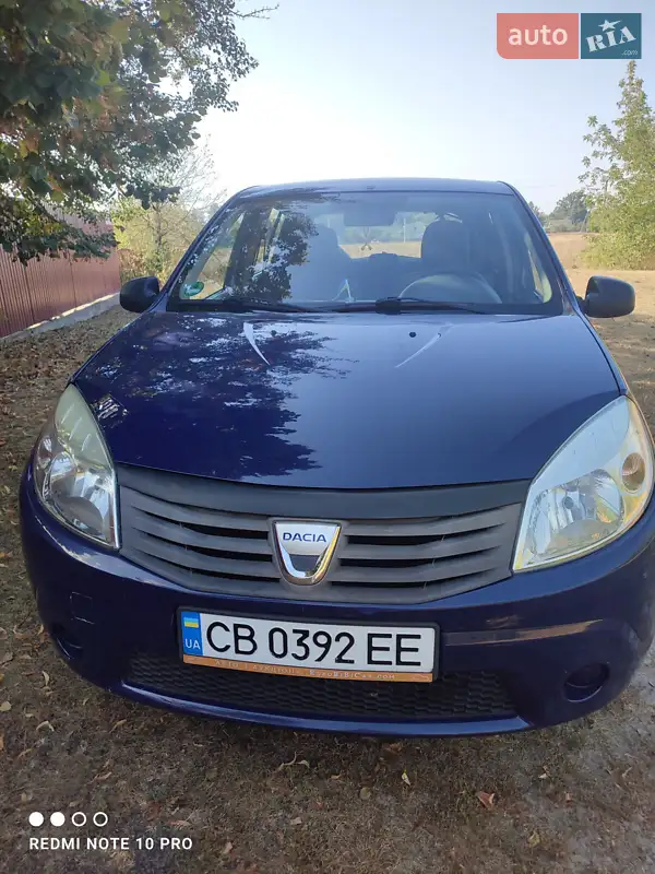 2009 dacia sandero