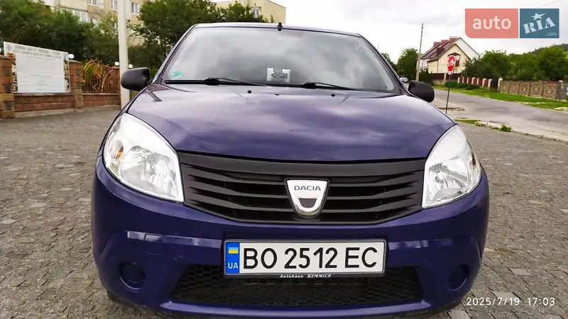 2009 dacia sandero