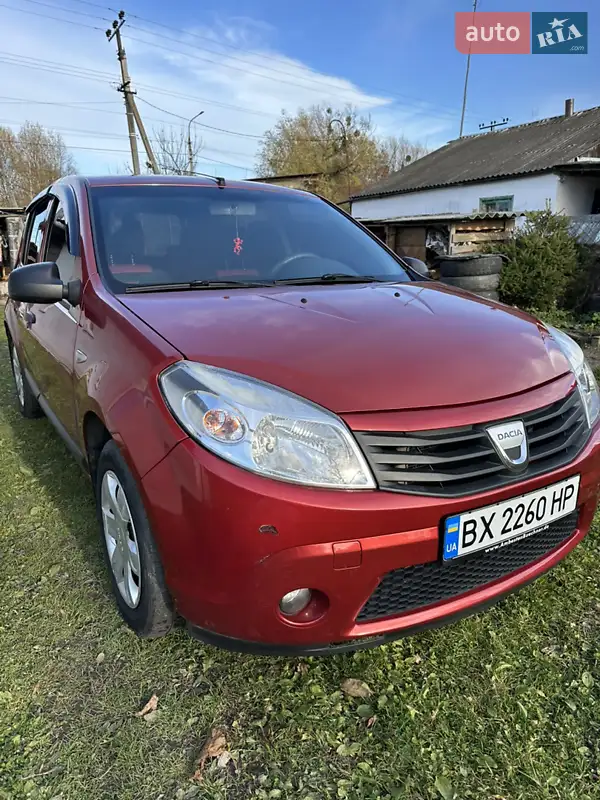 2009 dacia sandero