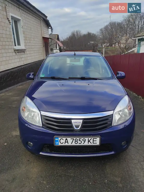 2009 dacia sandero