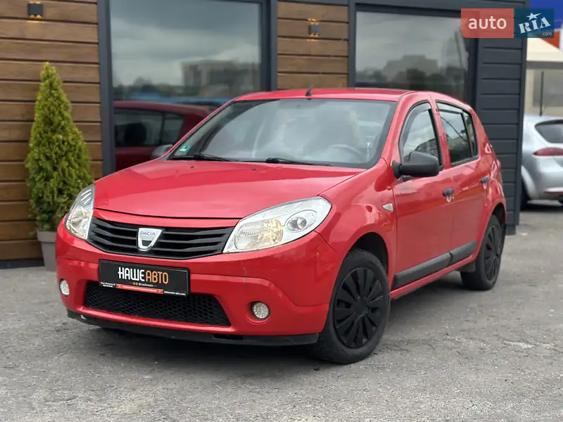 2009 dacia sandero
