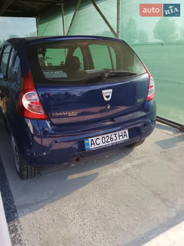 2009 dacia sandero