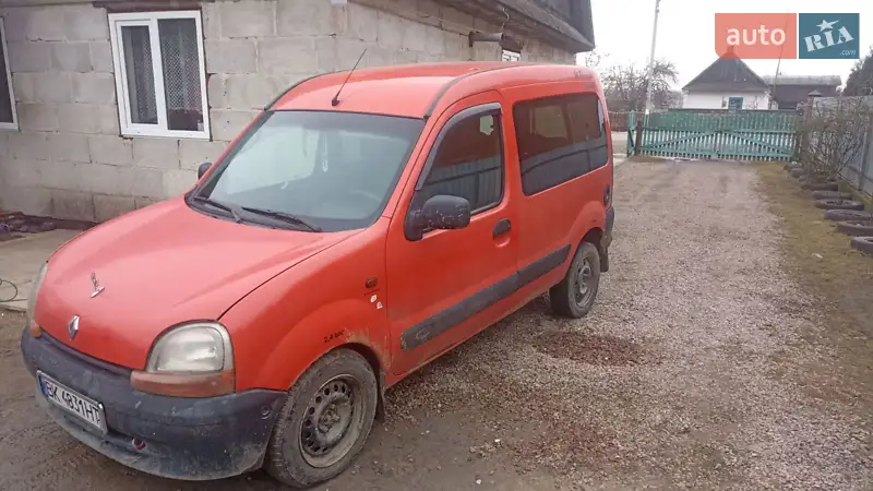 2002 renault kangoo