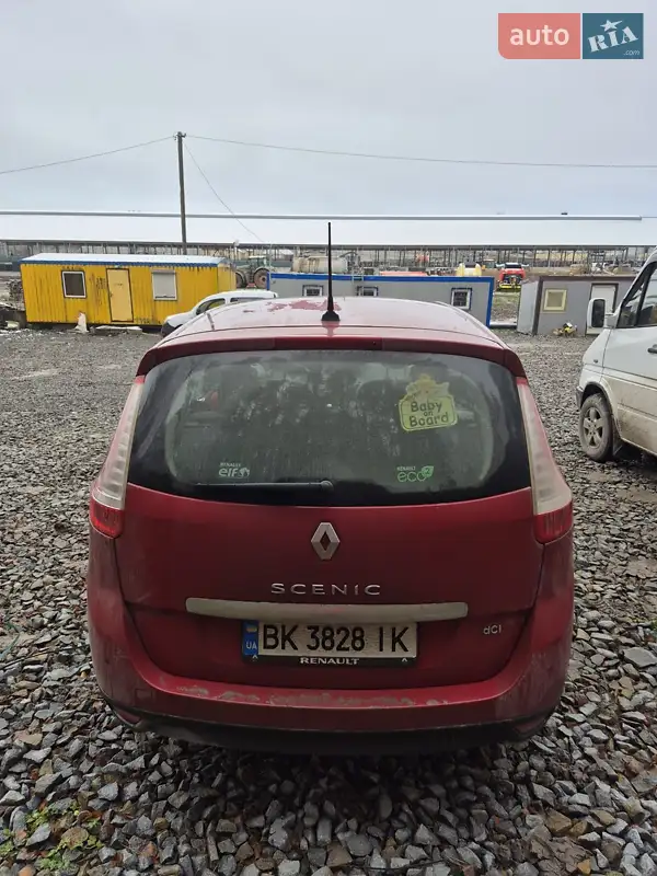 2012 renault megane scenic