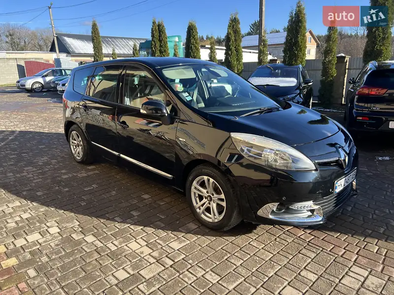 2012 renault megane scenic