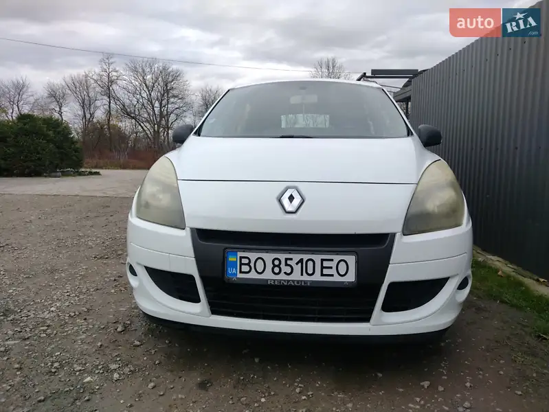 2009 renault megane scenic