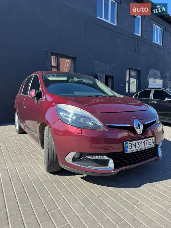 2012 renault megane scenic