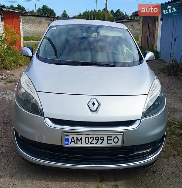 2012 renault megane scenic