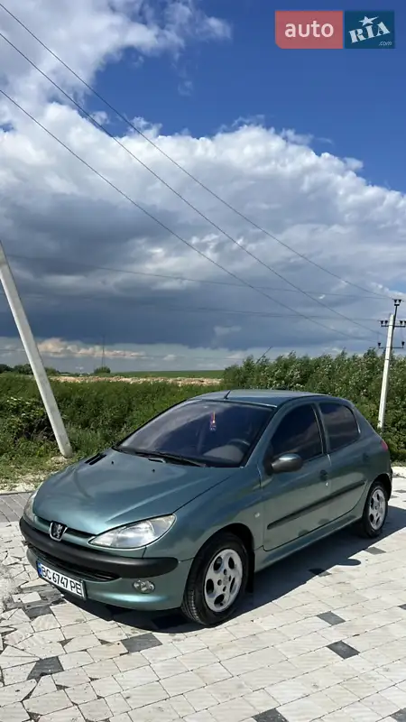 2001 peugeot 206 xr