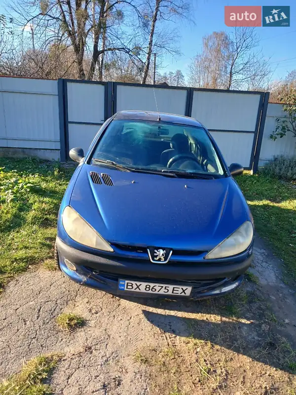 2000 peugeot 206 x-line