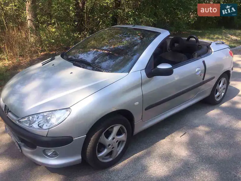 2002 peugeot 206 cc