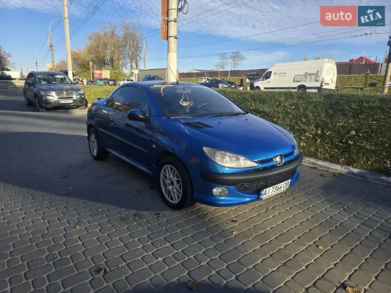 2003 peugeot 206 cc