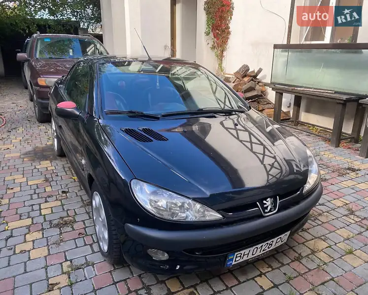 2002 peugeot 206 cc