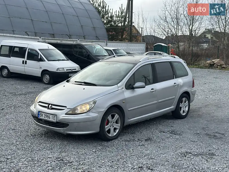 2002 peugeot 307 sw
