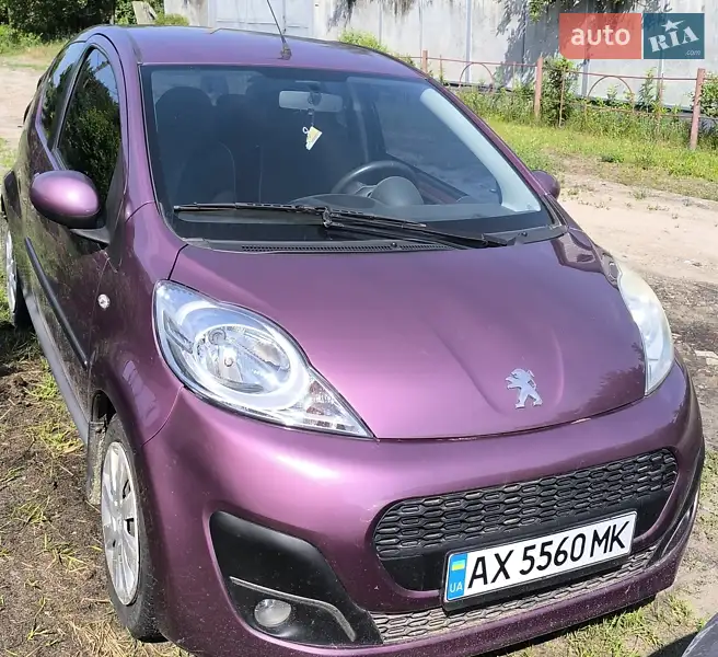 2012 peugeot 107