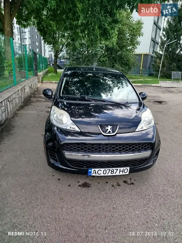 2009 peugeot 107