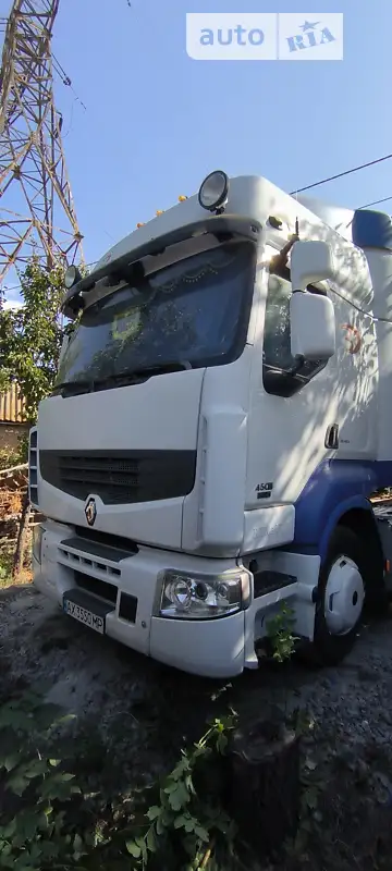 2008 renault premium 450-19t