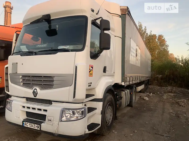 2009 renault premium 450 dxi