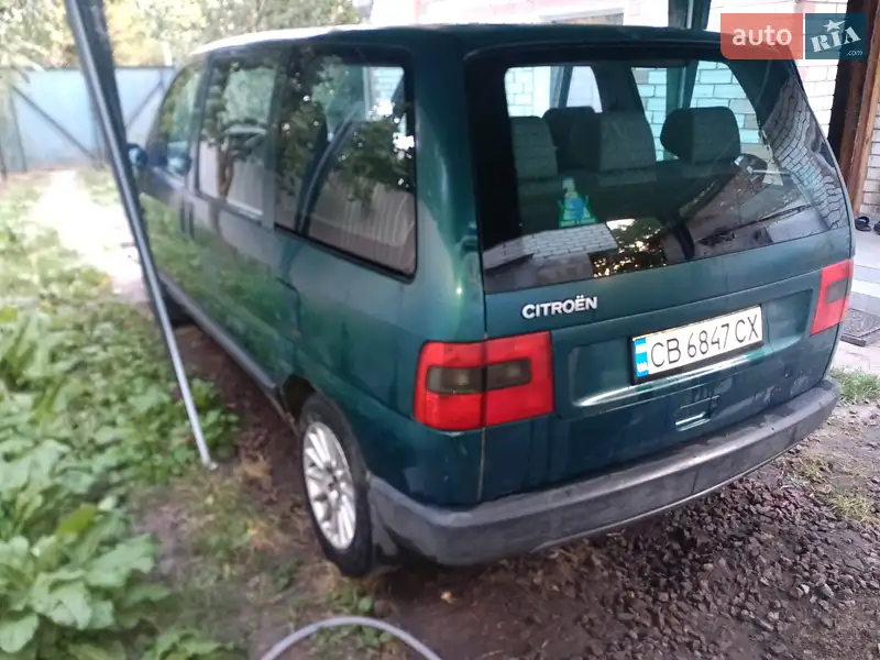 2000 citroen evasion