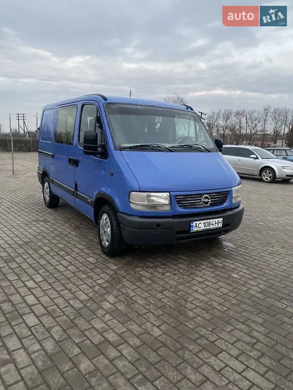 2003 opel movano
