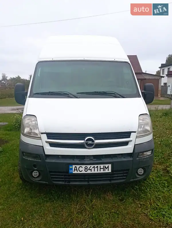 2008 opel movano