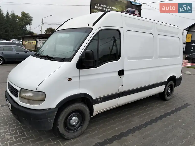1999 opel movano