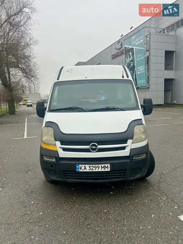 2004 opel movano