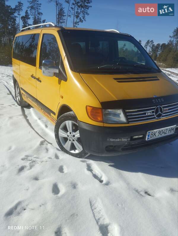 1998 mercedes-benz vito 108 cdi