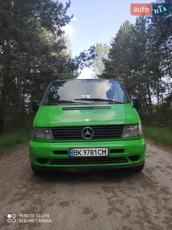 1998 mercedes-benz vito 108d
