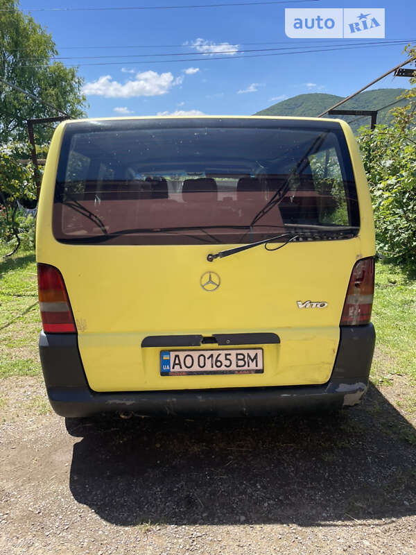 2000 mercedes-benz vito 110 cdi