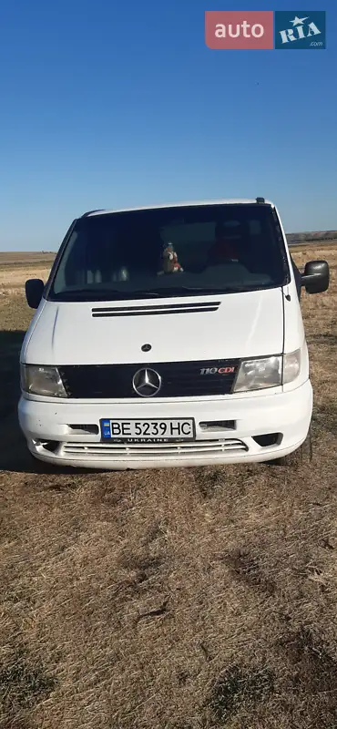 2000 mercedes-benz vito 110 cdi