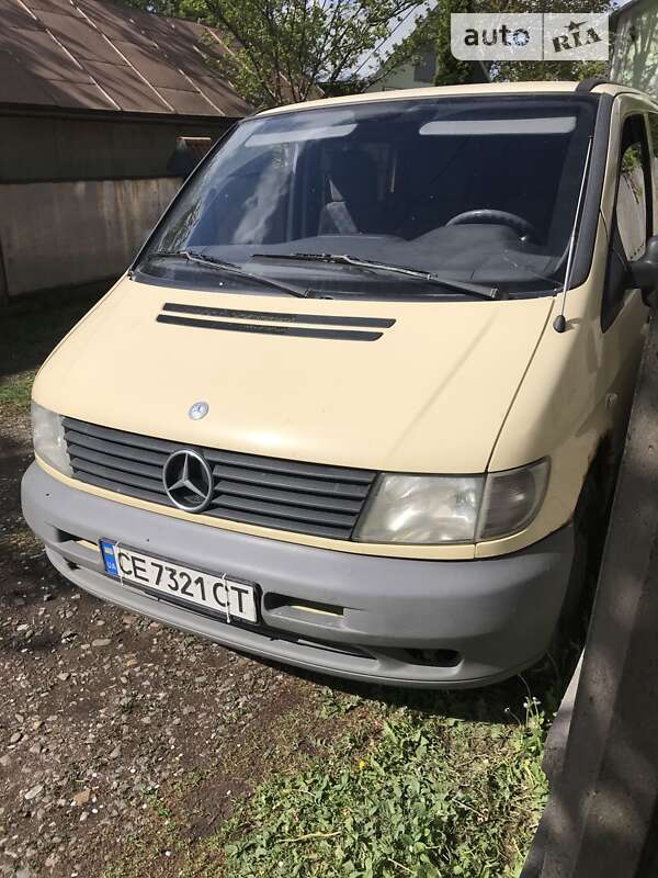 2001 mercedes-benz vito 108 cdi