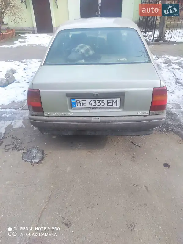 1986 opel omega