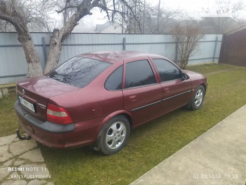1997 opel vectra