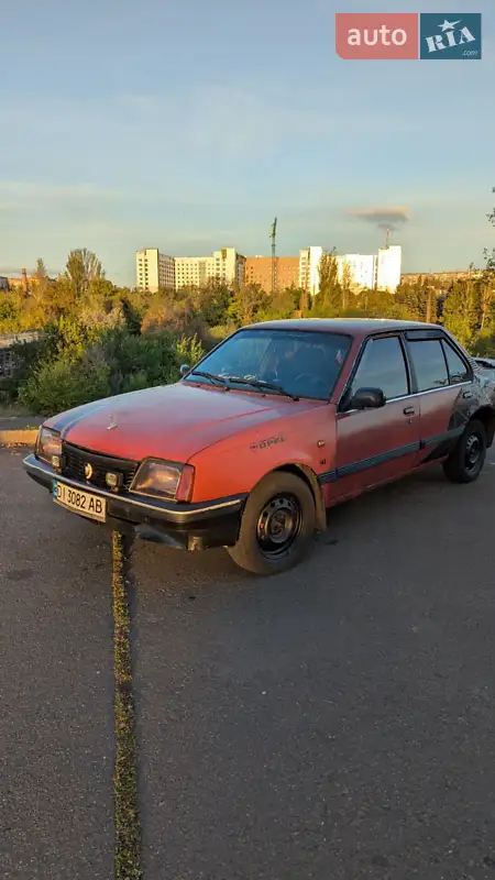 1986 opel ascona
