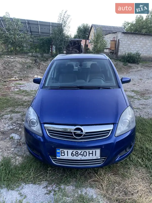 2009 opel zafira