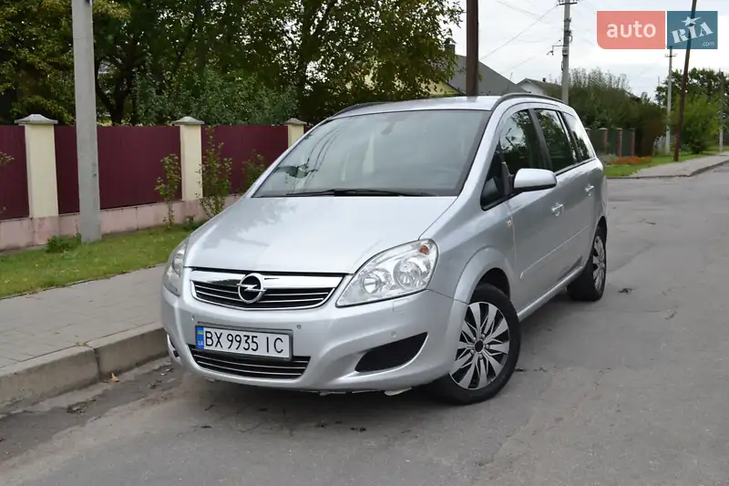2009 opel zafira
