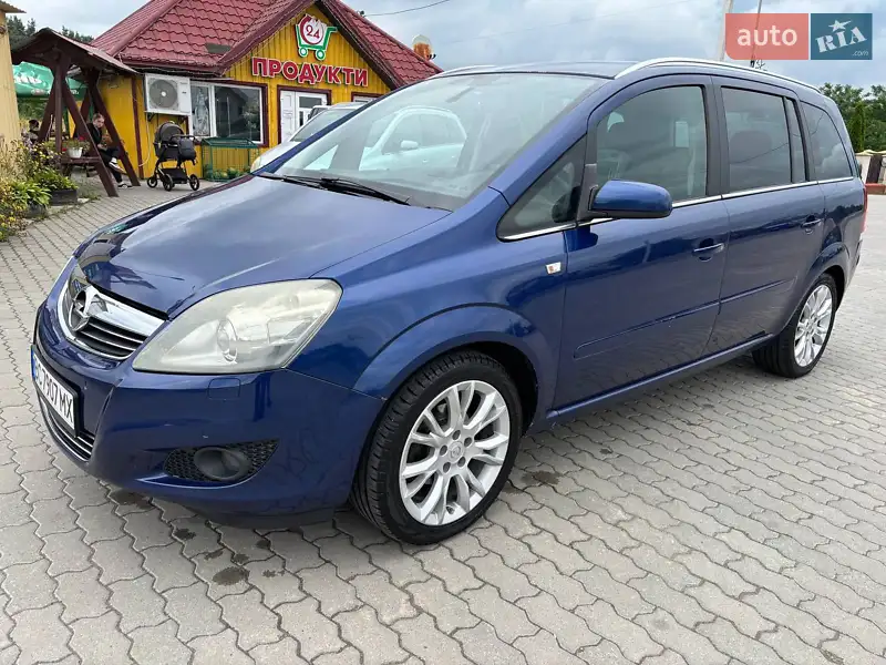2009 opel zafira