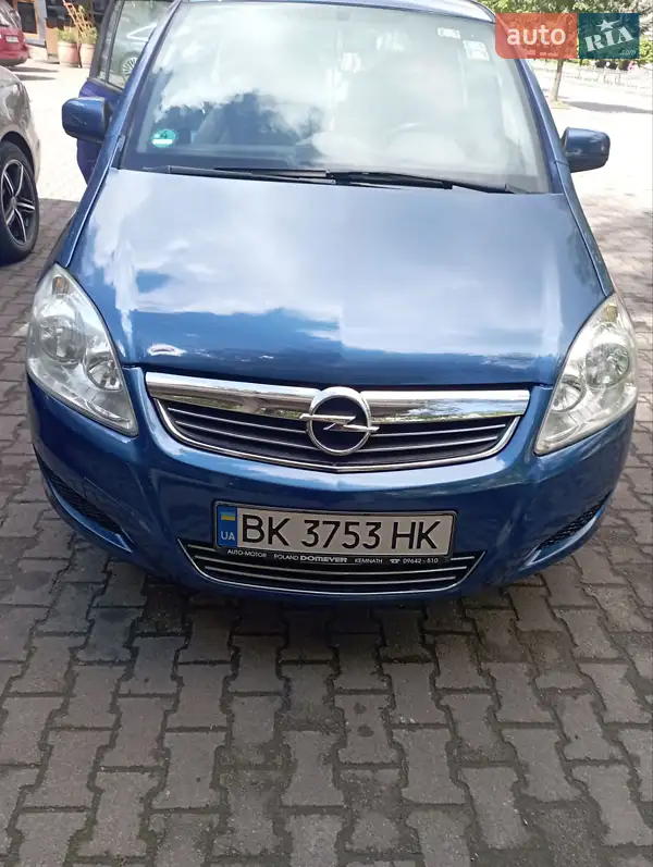2009 opel zafira