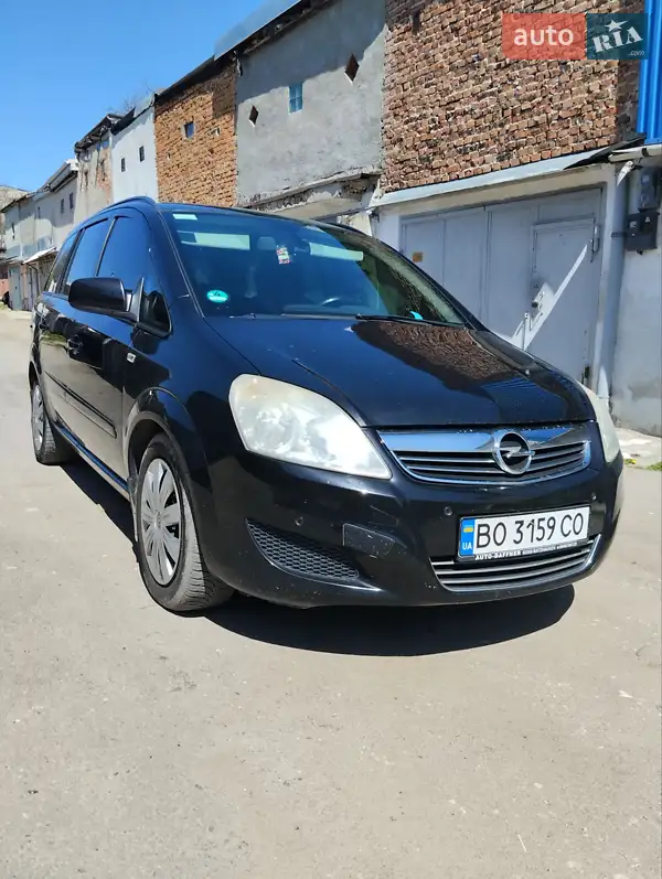 2009 opel zafira
